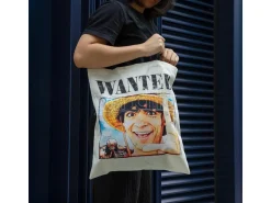 One Piece Borsa Portatutto Wanted Luffy 42 x 38 cm Cinereplicas