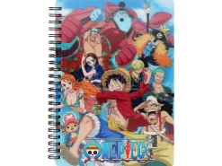One Piece Cappello Di Paglia Crew 3d Effect Agenda Taccuino Sd Toys