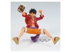 One Piece Figura Monkey D. Luffy "È un banchetto!!" 9 cm Banpresto