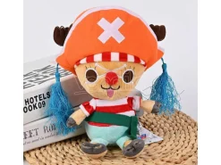 One Piece Peluche Figura Chopper X Buggy 20 Cm Sakami Merchandise