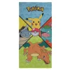 One Piece Premium Asciugamano Starter Pokemon 70 X 140 Cm Cerdá