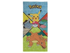 One Piece Premium Asciugamano Starter Pokemon 70 X 140 Cm Cerdá