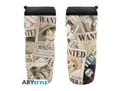 One Piece  Tazza Da Viaggio 355 Ml "Wanted" Abystyle