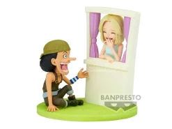 One Piece Usopp & Kaya Log Stories Figura 7cm Banpresto