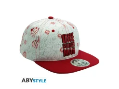 One Punch Man - Cappellino Snapback - Beige & Red - Punches