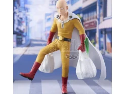 One Punch Man Saitama One Punch Life Figura 20cm Banpresto