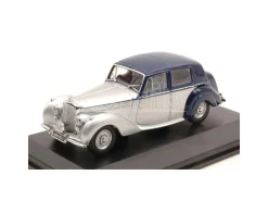 Oxford OXFBN6004 BENTLEY MK VI 1946 SILVER/BLUE 1:43 Modellino