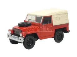 OXFORD OXF43LRL011 RED LAND ROVER LIGHTWEIGHT 1:43 Modellino