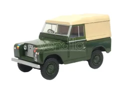 Oxford Oxf43lr2s006 Land Rover Series Ii Swb Tela Reme Green W/soft Top Cream 1:43 Modellino