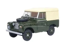 Oxford Oxf43lr2s008 Land Rover Series Ii Swb Soft Top Tela Green 1:43 Modellino