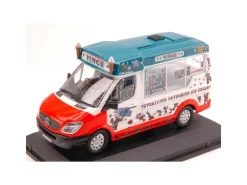 Oxford OXFWM005 MERCEDES SPRINTER WHITBY MONDIAL ICE CREAM VINCES 1:43 Modellino