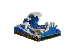 Pantasy Original Construction Set The Great Wave Of Kanagawa Pantasy