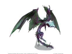 Pathfinder Battles Boxed Prepainted Miniatures Adulto Mirage Dragon 23 Cm Wizbambino