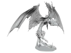 Pathfinder Deep Cuts Unpainted Boxed Miniature Adulto Mirage Dragon 23 Cm Wizbambino