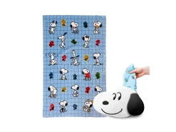 Peanuts Snoopy & Woodstock 2-in-1 Cuscino E Da Viaggio Blanket Puckator