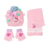 Peppa Pig Winter Set Scalda Collo Cappello Guanti Cerdà