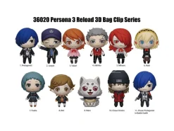 Persona 3 3d Foam Bag Clips Series 1  Con Figura Int.