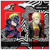 Persona 5 Royal Spilla Badges 2-pack Skull / Ryui Sakamoto Popbuddies