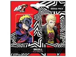 Persona 5 Royal Spilla Badges 2-pack Skull / Ryui Sakamoto Popbuddies