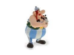 Plastoy Asterix Obelix Con Idefix Portachiavi