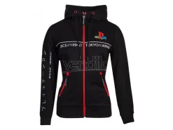 Playstation - Cut & Sew Women's Tech Felpa Con Cappuccio Difuzed