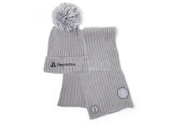 Playstation - Silver Berretto & Sciarpa Regalo Set Difuzed