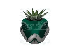 Plnthp03 - Harry Potter- Plant Pot - Harry Potter (serpeverde) Gadget