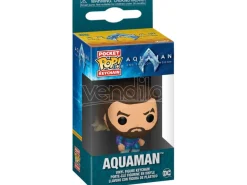 Pocket Pop Portachiavi Dc Comics Aquaman E The Lost Kingdom Aquaman Funko