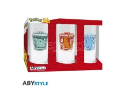 POKEMON - 3 glass set