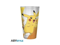 POKEMON - Large Glass - 400ml - Pikachu foil -