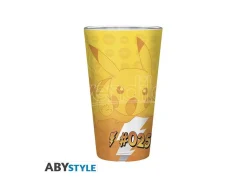 POKEMON - Large Glass - 400ml - Pikachu foil -