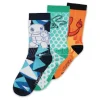 Pokemon Calzini 3-pack Crew 39-42 Difuzed