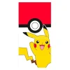 Pokemon Pikachu Pokeball Telo Mare Cotone Nintendo