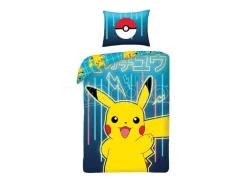 Pokémon Duvet Set Pikachu 140 X 200 Cm / 70 X 90 Cm Halantex