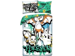 Pokémon Duvet Set Ver. 18 140 X 200 Cm / 70 X 90 Cm Halantex