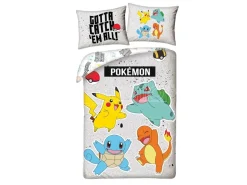 Pokémon Duvet Set Ver. 11 140 X 200 Cm / 70 X 90 Cm Halantex