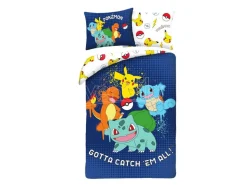 Pokémon Duvet Set Ver. 10 140 X 200 Cm / 70 X 90 Cm Halantex