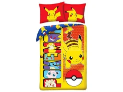 Pokémon Duvet Set Ver. 15 140 X 200 Cm / 70 X 90 Cm Halantex