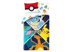 Pokémon Duvet Set Ver. 1 140 X 200 Cm / 70 X 90 Cm Halantex