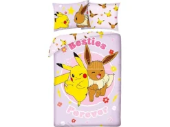 Pokémon Duvet Set Ver. 19 140 X 200 Cm / 70 X 90 Cm Halantex