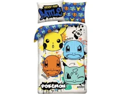Pokémon Duvet Set Ver. 17 140 X 200 Cm / 70 X 90 Cm Halantex