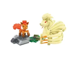 Pokémon MEGA Construction Set Vulpix Evolution Mattel Scatola Rovinata