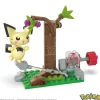 Pokémon Mega Construx Construction Set Pichu's Forest Forage Mattel