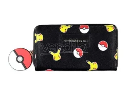 Pokémon Portafoglio con Cerniere Pikachu 20 x 3 x 11 cm cm Difuzed