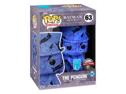 Pop Figura Dc Comics Batman Return The Penguin Artist + Case Esclusiva Funko