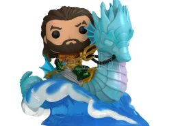 Pop Figura Ride Deluxe Dc Comics Aquaman E The Lost Kingdom Aquaman On Storm Funko