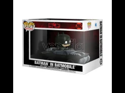 Pop Ride Figura Movie The Batman - Batman In Batmobile Funko