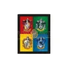 POSTER 3D LENT HARRY POTTER CRESTS - GADGET