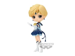 Pretty Guardian Sailor Moon Cosmos The Movie Eternal Sailor Uranus Ver.a Q Posket Figura 14cm Banpresto