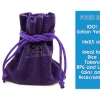 PURPLE VELVET POUCH ACCESSORI DM VAULT